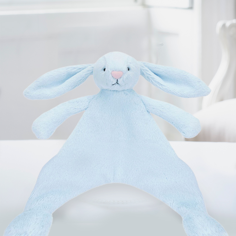 Jellycat Bashful Blue Bunny Comforter