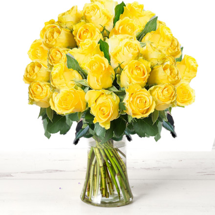 12-24 Yellow Roses