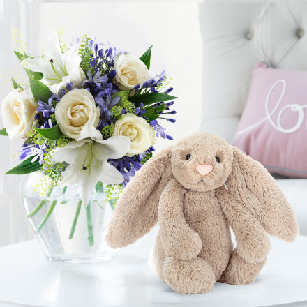 Bluebelle & Jellycat® Bashful Beige Bunny (31cm)