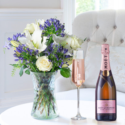 Bluebelle & Moët Rosé