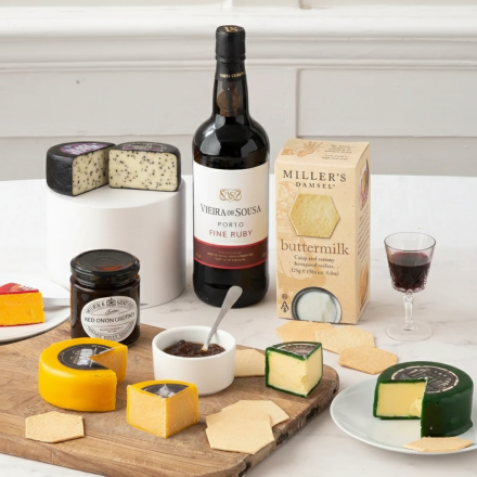 Cheese & Port Luxury Hamper