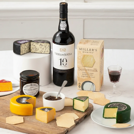 Deluxe Cheese & Vintage Port