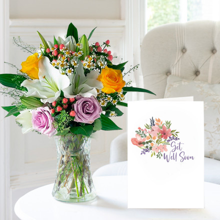 Glaze & Get Well Soon Card