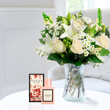 Simply White Rose & Lily & Gucci Bloom Eau De Parfum (30ml)