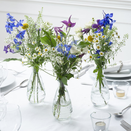 Wild Meadow Bud Vases Table Centre