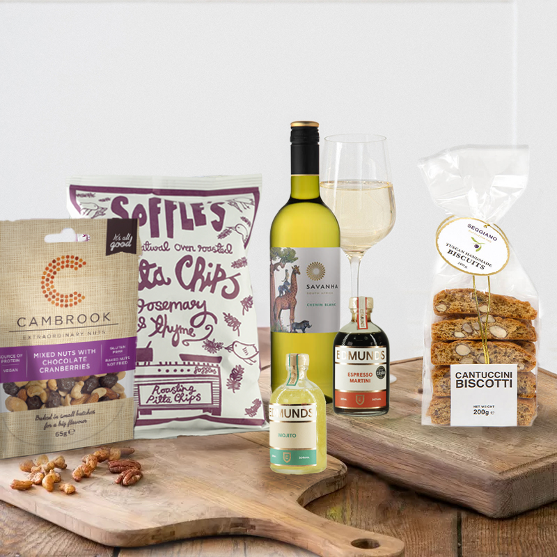 Celebration Box with Cocktails, Wine and Nibbles