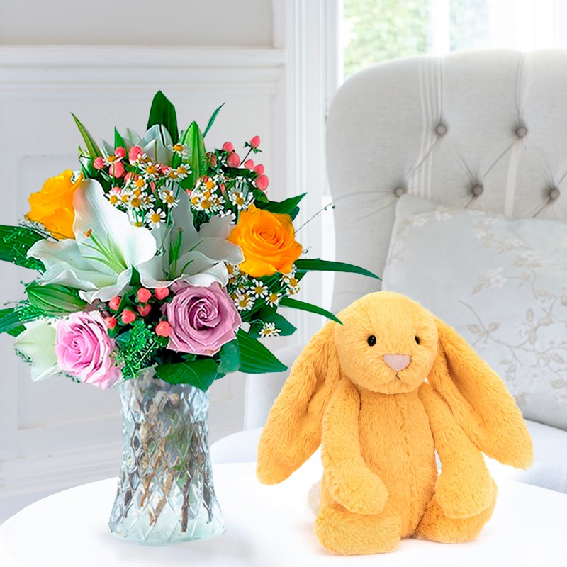 Glaze & Jellycat Sunshine Bunny (31cm)