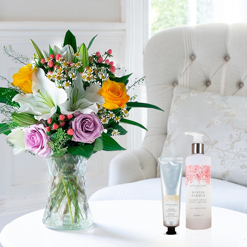 Glaze, Orange & Jasmine Hand Cream (100ml) & Midnight Orchid Body Lotion (250ml)