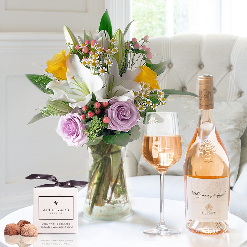 Glaze, Whispering Angel & 6 Mixed Truffles