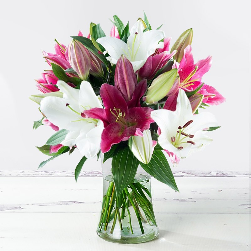 Mixed Lily Bouquet