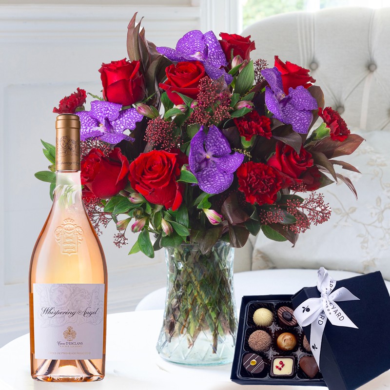 Show Stopper, Whispering Angel & 9 Luxury Chocolates