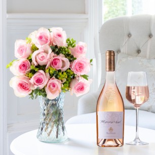 Sorbet Roses & Whispering Angel