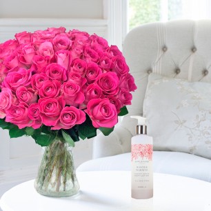 50 Pink Roses & Midnight Orchid Body Lotion (250ml)