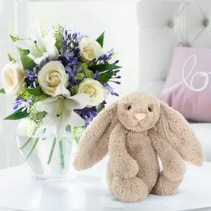 Bluebelle & Jellycat® Bashful Beige Bunny (31cm)