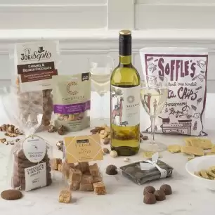 Celebration Box with Wine and Nibbles