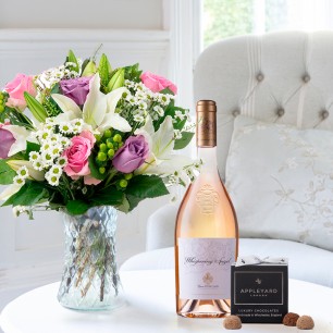 Chantilly, Whispering Angel (75cl) & 12 Mixed Truffles