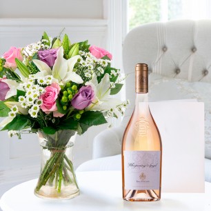 Chantilly, Whispering Angel (75cl), Vase & Card