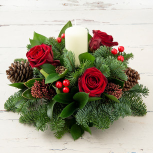Winter Adorn Table Centre