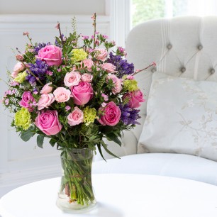 English Garden & Vase