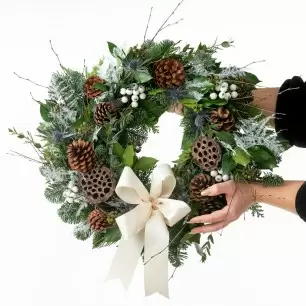 Frosty Mist Wreath