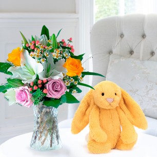 Glaze & Jellycat Sunshine Bunny (31cm)