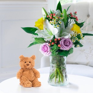 Glaze & Jellycat® Bartholomew Bear (16cm)