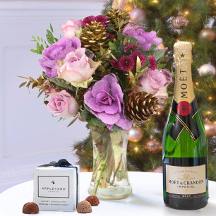 Golden Fig, Moët & Chandon & 6 Mixed Truffles