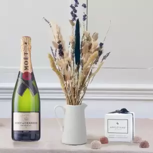 Little Lavenders, Moët & Chandon & 6 Mixed Truffles