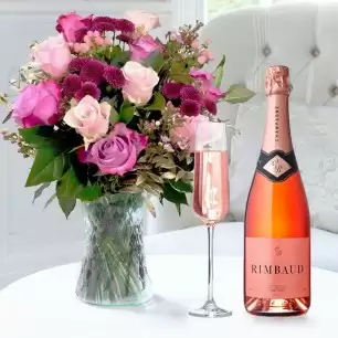 Scented Garden & Champagne Rimbaud Brut Rosé (75cl)