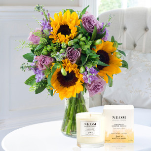 Summer Martini & NEOM Happiness Candle (185g) 