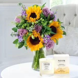 Summer Martini & NEOM Happiness Candle (185g) 
