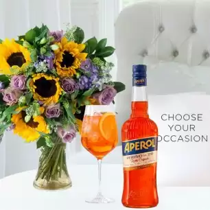 Summer Martini, Aperol (75cl) & Occasion Card