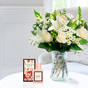 Simply White Rose & Lily & Gucci Bloom Eau De Parfum (30ml)