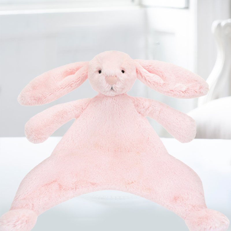 Jellycat Bashful Pink Bunny Comforter